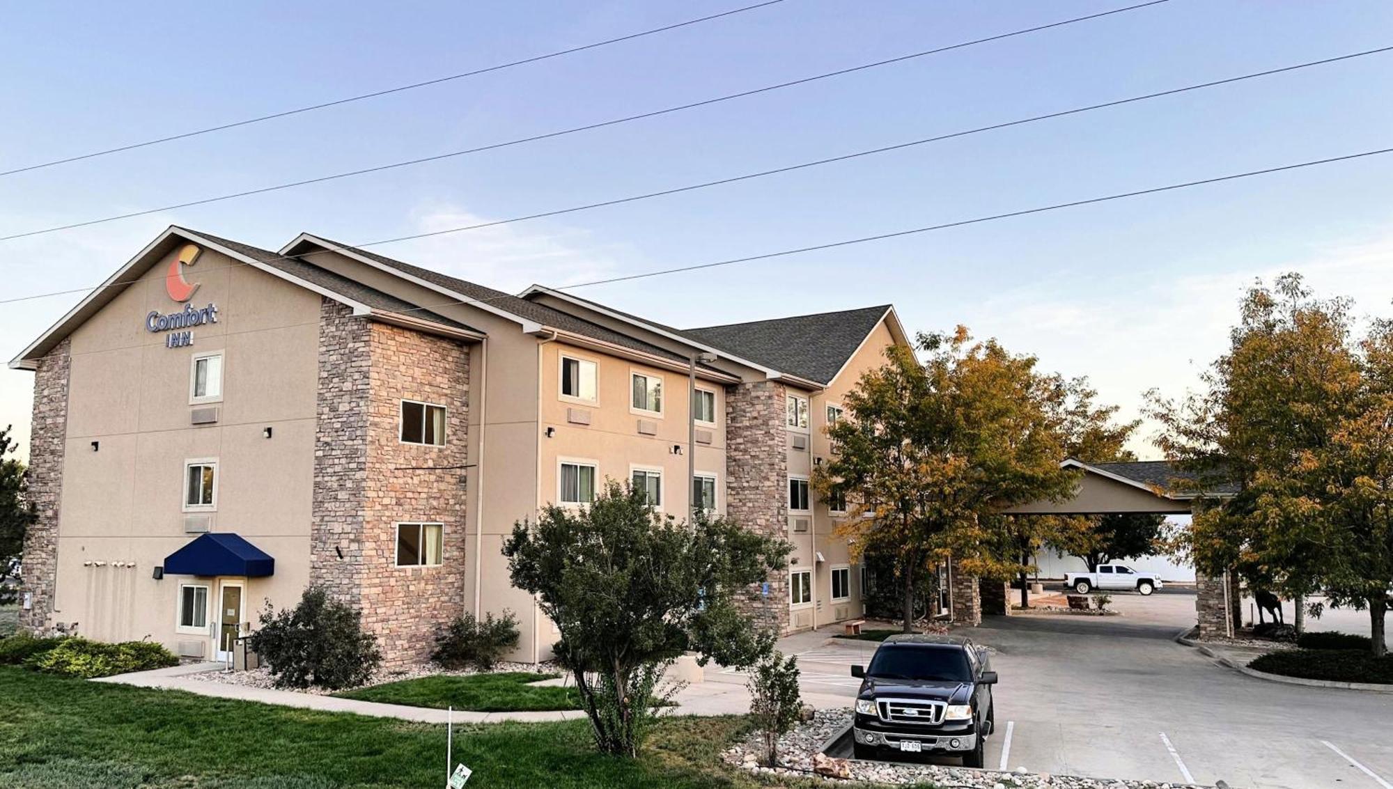Comfort Inn Fort Collins North Exterior foto